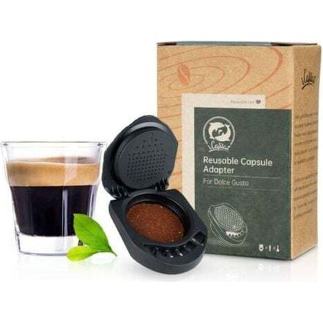 Capsules De Café Rechargeables Pour Dolce Gusto, Réutilisables, Adaptateur Journalier, Compatible Avec Genio, Accessoires Pour Machine À Café