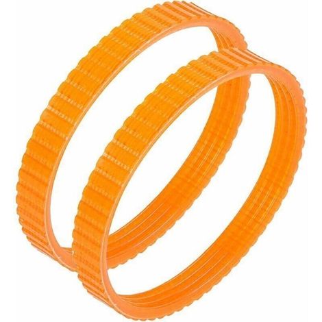 Lot De 2 Courroies D'Entraînement Pour Rabot 1900b – Longueur 238 Mm – Largeur 9,6 Mm – Double Denture Pour Faible Bruit