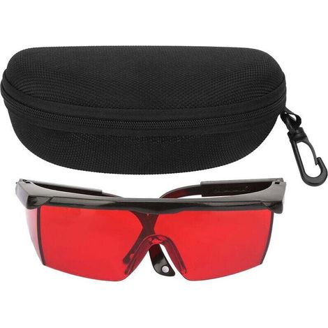 Red Laser Enhancement Glasses - Safety Glasses For Laser Level, Rotary Laser And Red Multi-line Laser - Improve Red Beam Visibility