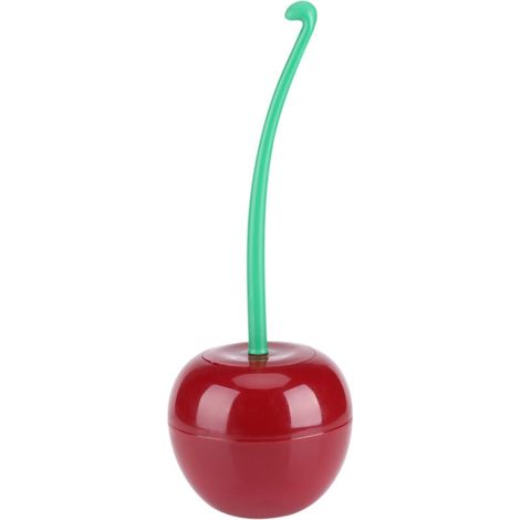 Cherry - Shape Cleaning Toliet Brush Holder Standing Set Toilettes Salle De Bains Outil