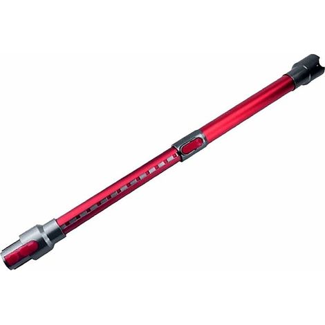 Tube Télescopique Compatible Pour Dyson V11 V10 V8 V7 Tube Rallonge En Aluminium Baguette Extensible 45 Cm - 70 Cm (rouge)