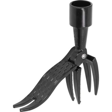 Extracteur De Mauvaises Herbes Portable Debout - Outil De Désherbage À 4 Griffes, Adapté Pour Le Jardin, La Pelouse, La Terrasse