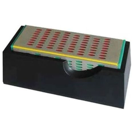 Pierre À Aiguiser Diamant 4 Faces 200/300/400/600 – Base En Bambou Antidérapante – Pour Couteaux Et Ciseaux – Utilisation Humide Ou Sèche