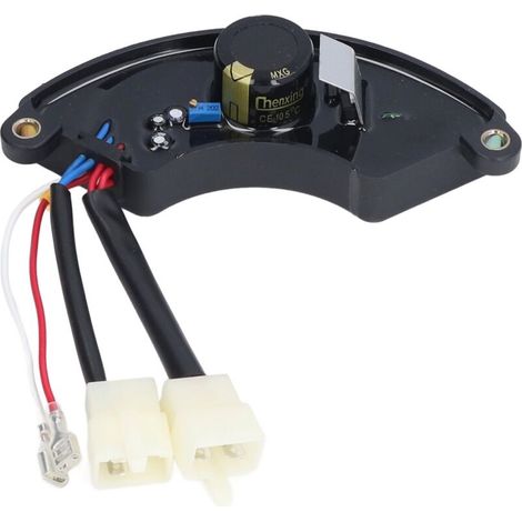 Régulateur De Tension Automatique 3 Phases 380v – Protection Contre Surtensions Et Courts-circuits – Pour Générateurs 5-6,5 Kw