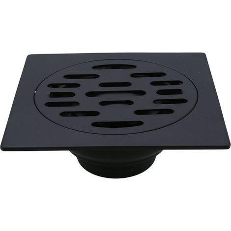 Black-deodorant Siphon De Sol Pour Salle De Douche Siphon De Sol En Acier Inoxydable Lavabo De Salle De Bain Siphon De Sol Machine À Laver Toilettes Douche Siphon De Sol De Cuisine (siphon De Sol Ordi