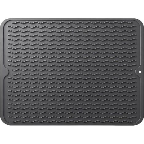 Tapis De Séchage En Silicone Organique – Résistant À La Chaleur Jusqu'à 220 °c – Antidérapant – Pour Comptoirs Et Tiroirs – Facile À Nettoyer