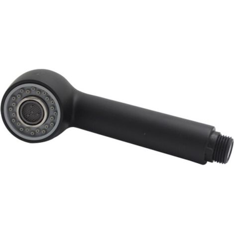 1pc Douchette Robinet Cuisine Jets Tête De Douche Remplacement Douchette Pour Mitigeur Cuisine, Noir