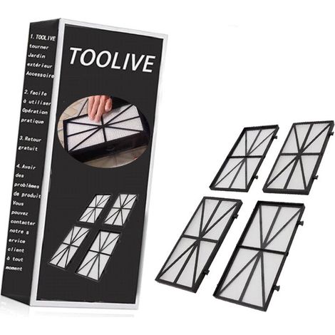 Kit De 4 Cartouches Filtrantes Pour Robot Dolphin M400/m500 – Filtration Ultrafine 50 Microns – Compatible Nautilus Cc Plus - 9991432-r4