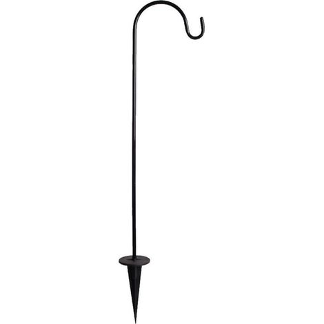 Shepherds Crook, Support De Piquet Pour Paniers De Plantes En Métal Pour Lanternes De Paniers De Plantes D'Extérieur