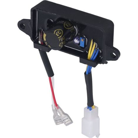 Régulateur De Tension Automatique Avr Monophasé 220v – Stabilisateur De Tension Pour Générateurs – Installation Facile Et Espacement 10 Cm
