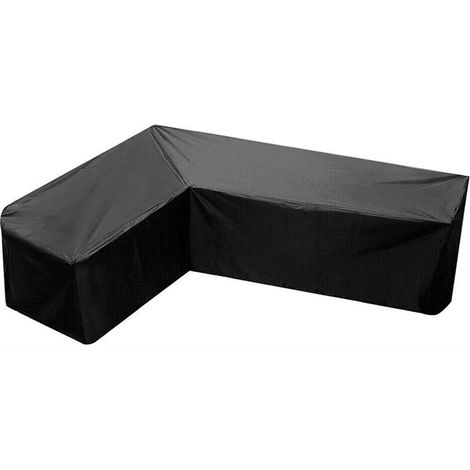 Housse Pour Canapé D'Angle De Jardin – 215 X 215 X 87 Cm. Imperméable, Résistante Aux Uv, Au Gel Et À La Décoloration.