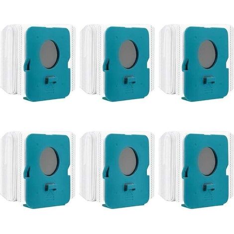 6 Pièces Sac À Poussière Clean Station Pour Samsung Bespoke Jet Vca-adb95, Sacs De Rechange Pour Aspirateur, Sacs D'Aspirateur, Accessoires Pour Aspirateurs