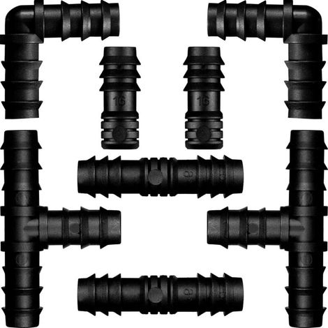 Connecteurs De Tuyaux Pour 16 Mm Système D'Irrigation (mixte)