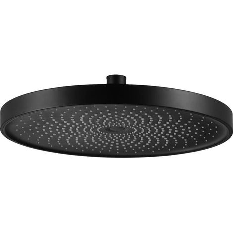 Pommeau De Douche De Qualité Supérieure 220 Mm. Douche De Massage Pour Spa (noir) Cisea