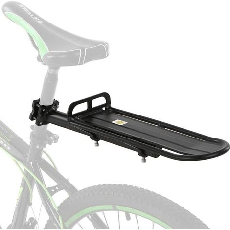 Porte-vélos Arrière Rétractable En Alliage D'Aluminium – Charge Max 9 Kg – Installation Facile – Compatible Avec Tige De Selle Jusqu'à 32 Mm