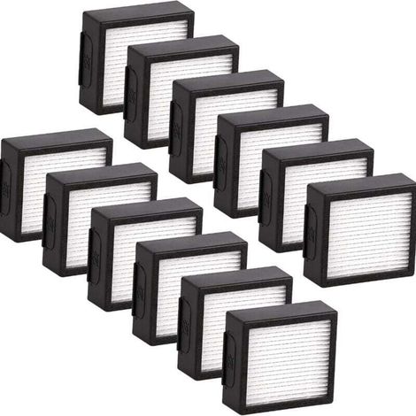 12-pack Remplacement Filtres Avec Irobot Roomba I & E I7 E5 E6 + J7 Pièces De Rechange Po