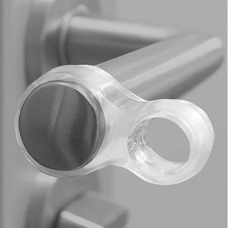 12 Pièces Arrêts De Porte En Pvc Silicone Transparent Anti-poignée De Porte Protection Et Protecteurs De Mur Et De Meubles