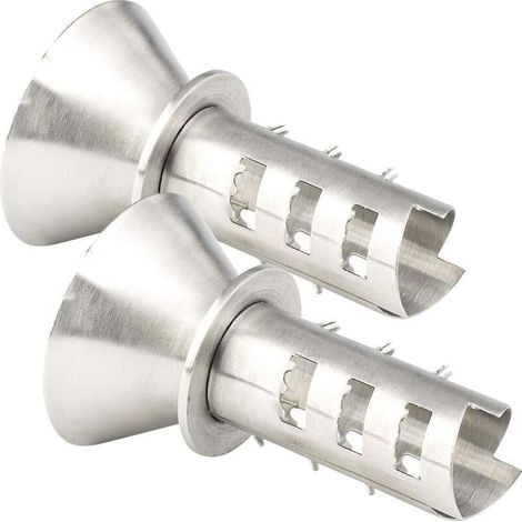 Presse-citron : Lot De 2 Presse-agrumes Avec Verseur, Acier Inoxydable (verseur De Citron En Acier Inoxydable)
