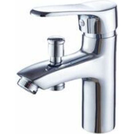 Mitigeur De Douche Encastré À Un Trou – Alliage Métallique – Limiteur De Température – Commutation Automatique 2 Voies – Installation Facile