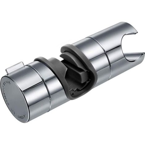 Support De Douche À Main Interchangeable, Support De Pommeau De Douche, Diamètre Réglable De 18 À 25 Mm, Abs Chromé (argent)