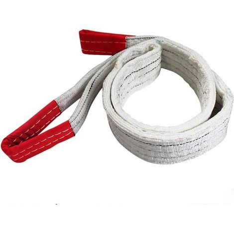 Sangles De Levage - 2t 2m - Pour Ascenseurs De Charge - Sangles De Levage - Résistance Maximale À La Rupture
