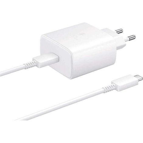 Chargeur Usb C 45 W Compatible Avec Samsung Galaxy S24 S23 S22 Ultra, S22 Plus, S21 Ultra, S20 Fe, Note 20+ 5g, Tab S9 S8 Ultra S8 Plus S8 S7 Ultra S7 Fe S7+, Avec Câble De Charge De1 M