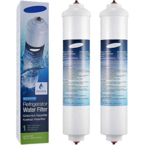 Lot De 2 Filtres À Eau D'Origine Pour Réfrigérateurs – Compatible Aeg, Beko, Bosch, Electrolux, Samsung – Capacité 3785 Litres - Da29-10105j
