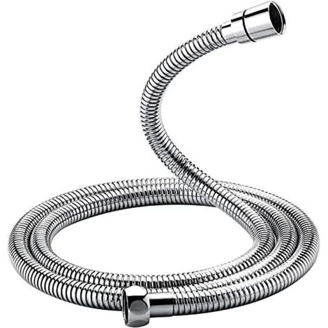 Tuyau De Douche Universel (g1/2 Pouces, 1,5 M), Tuyau De Douche Anti-torsion Et Anti-torsion, Acier Inoxydable/chrome