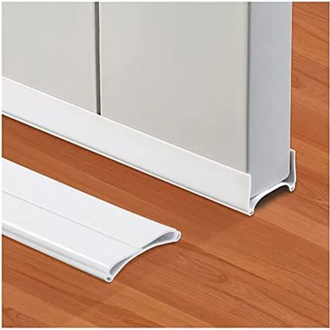 Bande D'Étanchéité De Porte Pvc – Double Isolation Phonique – Empêche L'Entrée D'Insectes Et De Poussière – Installation Facile Sans Perçage