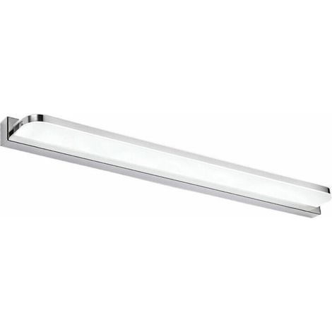 Lampe Miroir Led 7w 42cm – Applique Salle De Bain Ip44 Étanche – Lumière Blanche Froide 6000k 600lm – Acier Inoxydable Et Acrylique