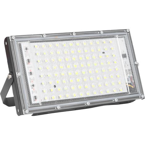 Projecteur Led 100w Blanc Froid 10000 Lumens – Angle De Faisceau 120° – Ip66 Étanche Pour Extérieur – Tension 220-240v