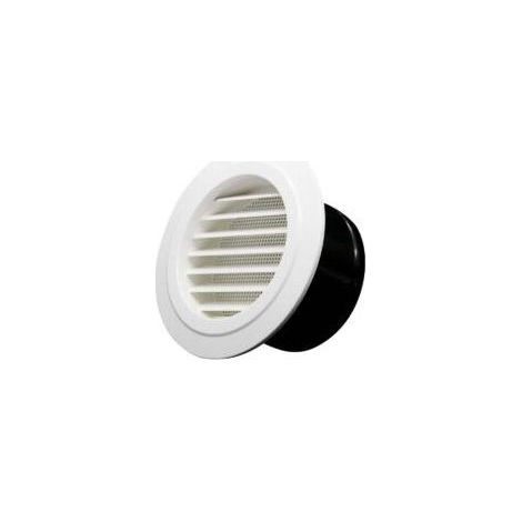 Bouches D'Aération Avec Grille, Bouches D'Aération Inclinées, Adaptées À Un Diamètre D'Ouverture De 125 Mm