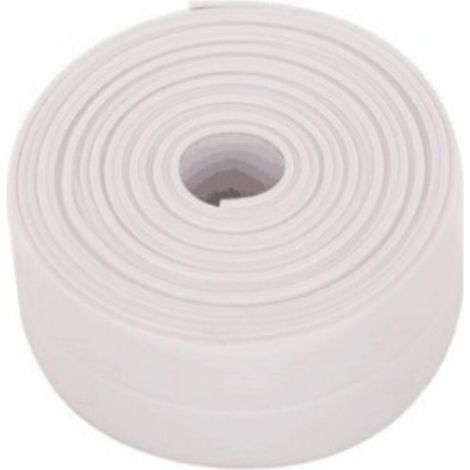Rouleau D'Étanchéité Auto-adhésif 38mm X 3m – Imperméable Et Anti-salissure – Pour Joints Cuisine Et Salle De Bain – Installation Facile