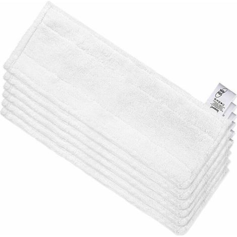Bonnettes Microfibre De Rechange Pour Nettoyeurs Vapeur Kärcher Easy Fix Sc2, Sc3, Sc4, (lot De 5)