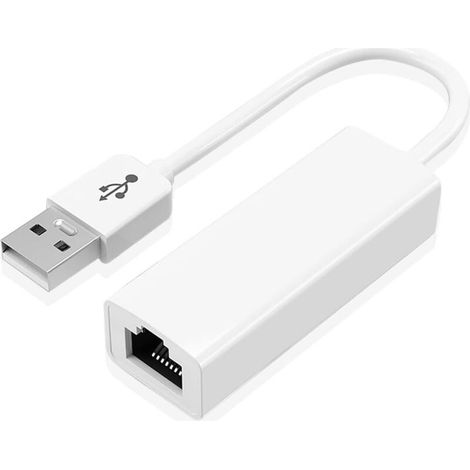 Adaptateur Usb Ethernet,réseau Adaptateur Usb 2.0 To 10/100 Mbps Ethernet Lan Network Adapter Laptop,pc,usb Vers Ethernet Rj45 Compatible Avec Windows 7-10,vista/xp,mac Os X,os X Et Linux