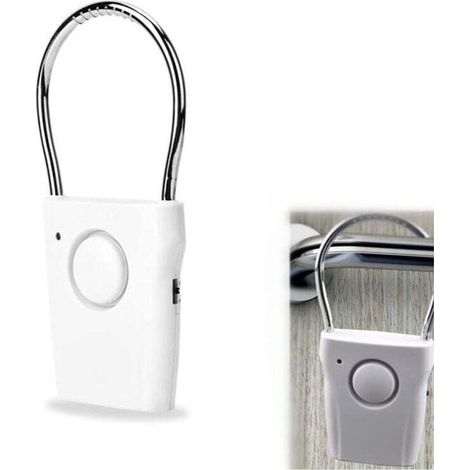 Alarme De Porte Et Fenêtre, Capteur De Porte/fenêtre, Capteur Tactile 120 Db, Poignée De Porte, Alarme Antivol, Vibration, Alarme Antivol De Fenêtre, Sécurité À Domicile,
