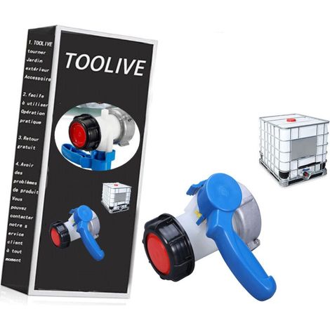 Adaptateur Universel Ibc 75mm Vanne Papillon Adaptateur De Réservoir Raccord De Réservoir Bouchon De Réservoir Ibc Sphérique Adaptateur Pour Cuve Ibc 1000 Litres