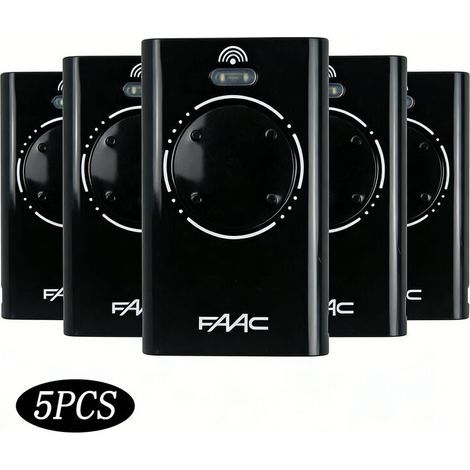 Télécommande Faac Xt4 868 Slh Noir Pack De 5 - Noir