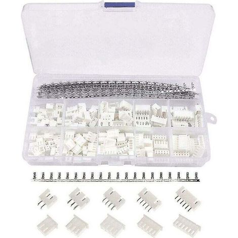 Jst 460-teiliges Steckverbinderset, Jstxh, 2/3/4/5/6-polige Stecker/buchsen, 2,54 Mm Buchsenkontakte