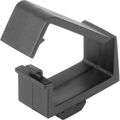 KABELHALTER MIT HAMMER, FORM:A POLYAMID, SCHWARZ, TYP I