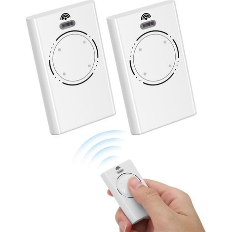 Lot De 2 Télécommande Porte De Garage 868mhz, 4 Canaux Compatible Avec Xt4 868 Slh, Xt2 868 Sl
