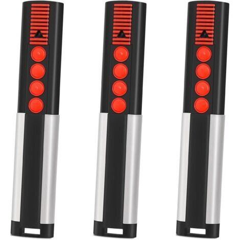 Lot De 3 Télécommande Portail 868mhz, Télécommande Porte De Garage 4 Canaux, Compatibles Avec 4020 Tx03-868-4, 4026 Tx03-868-2, 4020v000, 4026v000