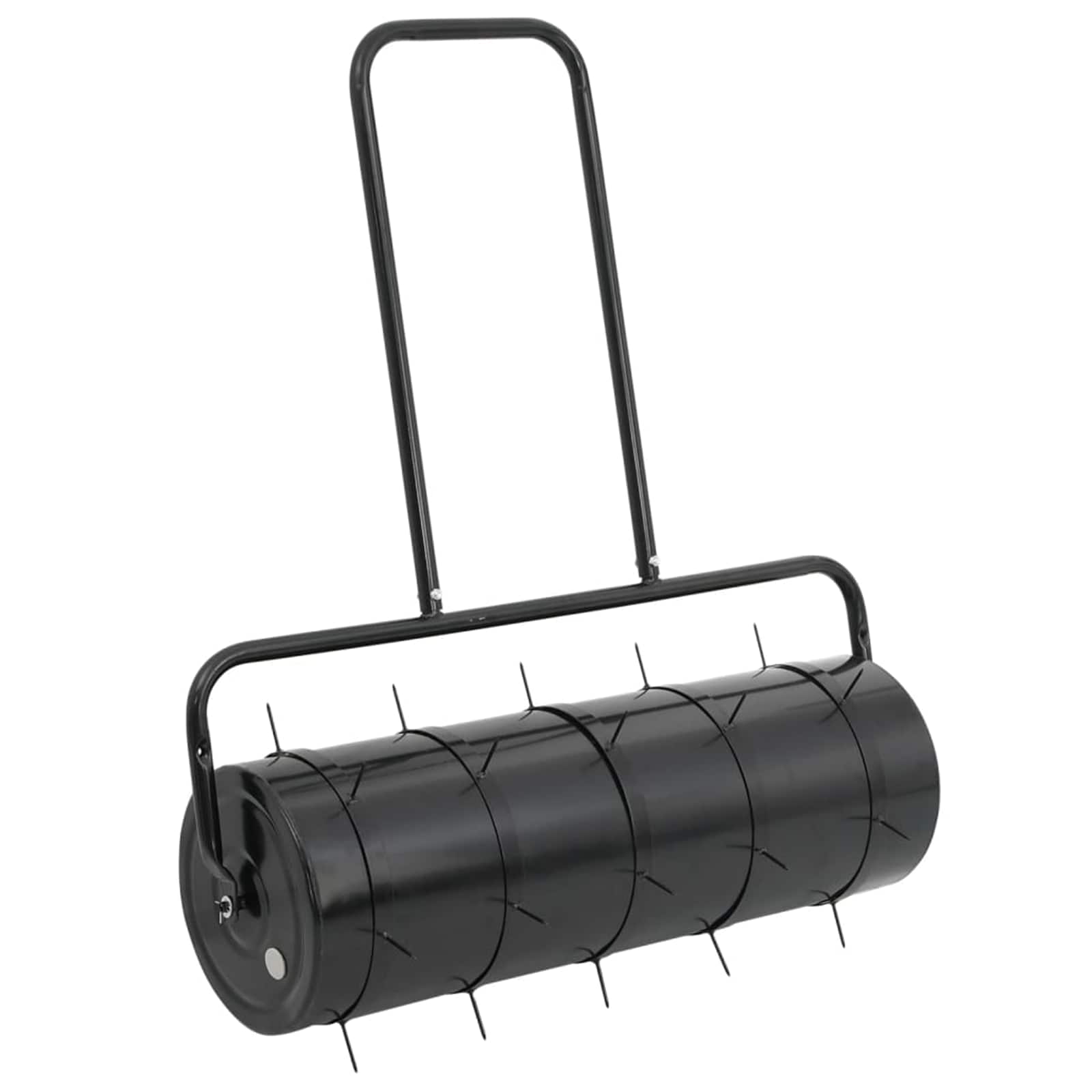 Garten Rasenwalze Mit Aerator Klammern Ø 30 X 90 Cm Stahl Vidaxl