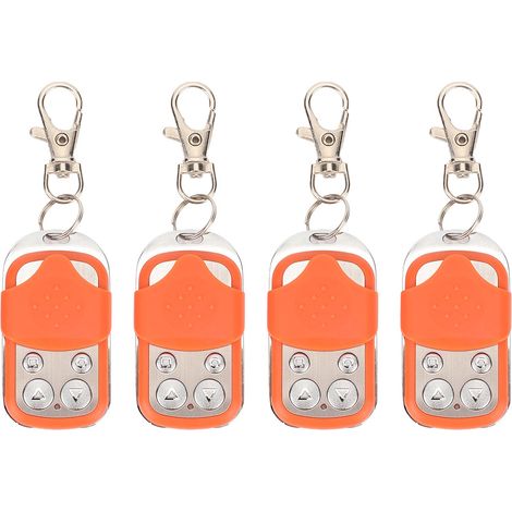 Télécommande Automatique Pour Porte, 433,92 Mhz, Porte-clés Pour Porte Coulissante, Lot De 4