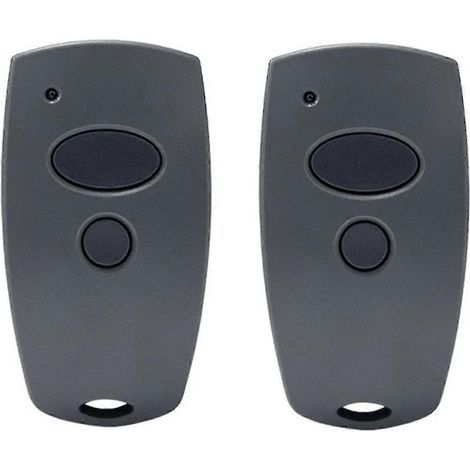 Lot De 2 Émetteurs Manuels 868,3 Mhz Pour Porte De Garage Compatibles Avec Les Modèles Marantec D302-868, D304-868, D384-868, D321-868 Et D32 Megacycle.