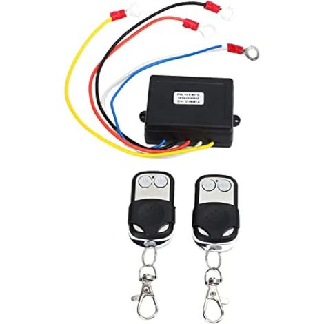 Kit De Télécommande Sans Fil Pour Treuil, Kit Récepteur/interrupteur Universel 12 V/24 V Pour Camion, Vtt Et Suv