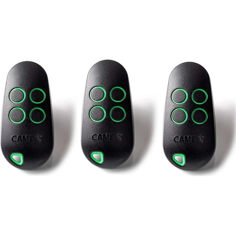 Topd4ren 806ts-0290 Télécommande Portail Came De Porte De Garage Rolling Code 4 Canaux Emetteur Transmet À 433,92mhz Et 868,35mhz Avec Code Tournant Pour Éviter Les Interférences Avec-3pcs D'Autres Ra