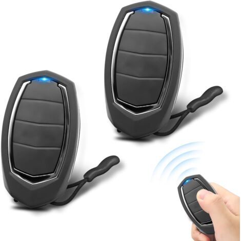 Télécommande Portail 433,92 Mhz 4 Canaux – Compatible Motorline Mx4sp Mxs4sp Mx5sp Rcm Dsm – Piles Incluses – Lot De 2