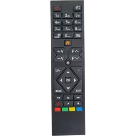 Télécommande Et Émetteur Mural Pour Motorisationstélécommande Rc-39105 Compatible Avec Les Marques Bush, Telefunken, Finlux, Edenwood, Grandin, Hitachi, Prosonic, Vestel, Xf32b301-w, Xh28a101d-w Et D3