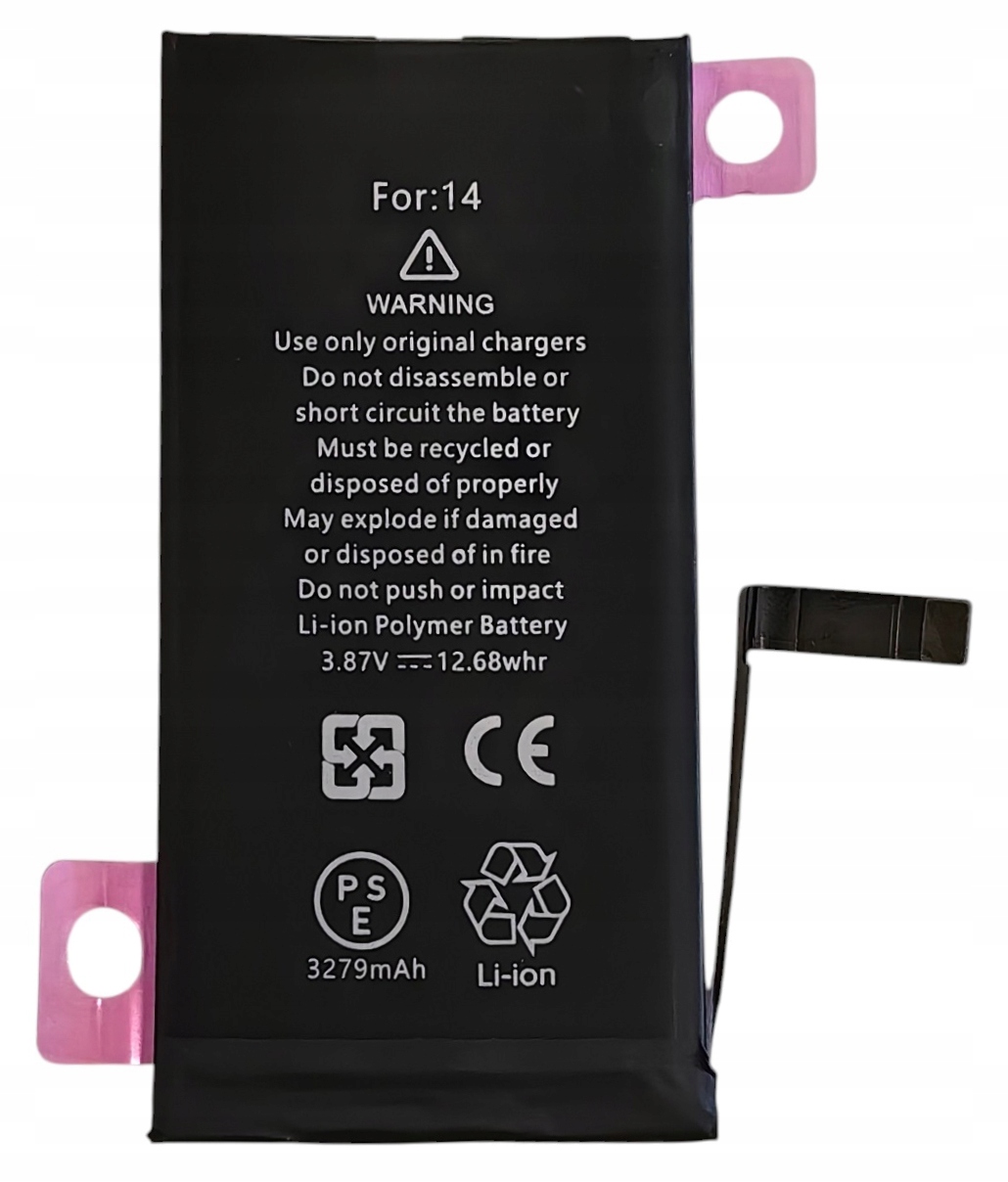 Neuer Akku Mit Originalem Bms Für Iphone 14, Keine Fehlermeldung, 100 % Zustand
